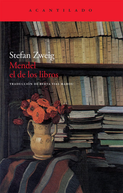 Mendel el de los libros, de Zweig, Stefan | portada del libro