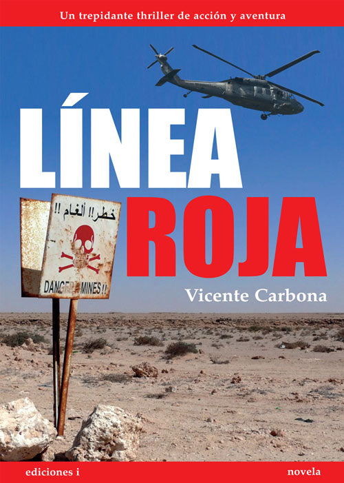 Línea roja, de Vicente | portada del libro