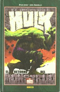 Hulk, El retorno del monstruo, de JONES | portada del libro