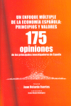 Un enfoque múltiple de la economía española: principios y valores, de Varios autores | portada del libro