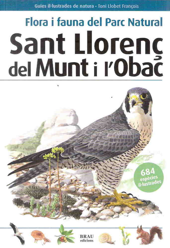 Flora i fauna del Parc Natural Sant Llorenç del Munt i l'Obac, de Bros Caton | portada del libro