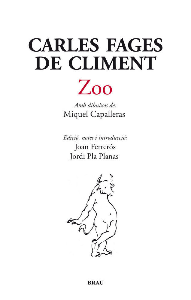 Zoo, de Fages de Climent, Carles | portada del libro