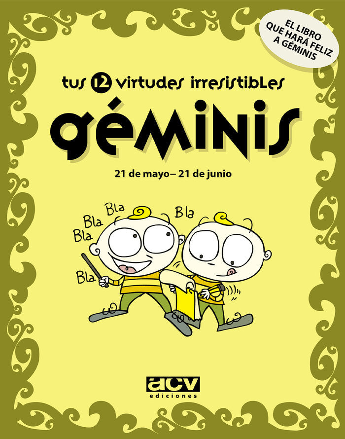 Tus 12 virtudes irresistibles: Géminis, de Rosés Collado, Laia | portada del libro