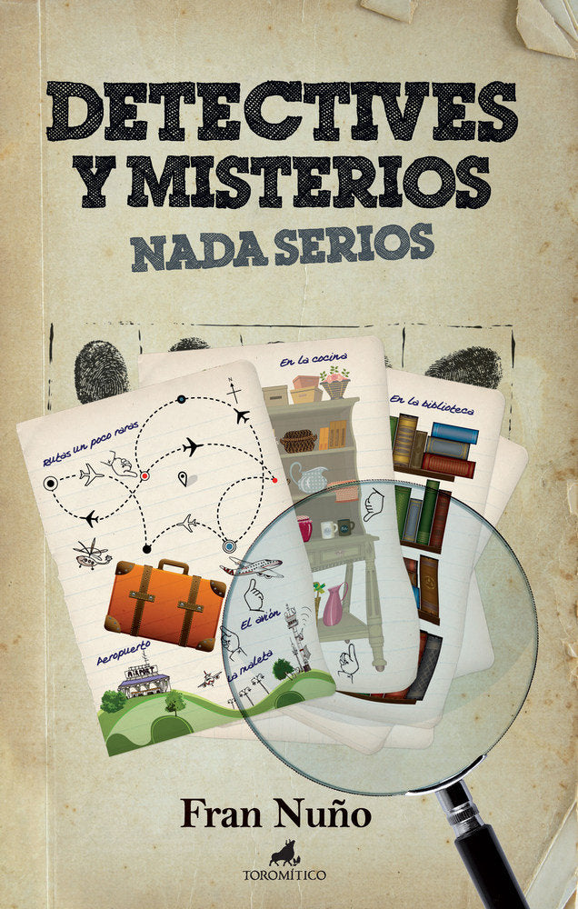 Detectives y misterios nada serios, de Nuño del Valle, Francisco Manuel | portada del libro