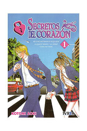 SECRETOS DEL CORAZON 1, de KOTOMI AOKI | portada del libro