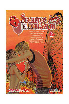 SECRETOS DEL CORAZON Nº 2, de KOTOMI AOKI | portada del libro