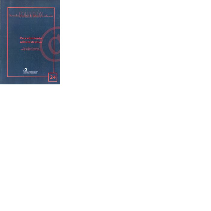 Procedimiento administrativo, de Álamo González | portada del libro
