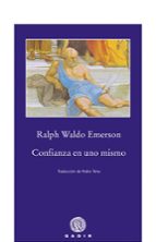 CONFIANZA EN UNO MISMO PBG-6 *, de Ralph Waldo Emerson | portada del libro