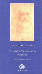 * ALEGORIAS PENSAMIENTOS PROFECIAS PBG-19 *, de da Vinci | portada del libro