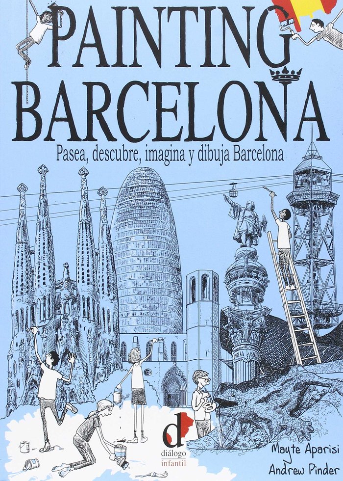 PAINTING BARCELONA, de APARISI CABRERA, MAYTE | portada del libro