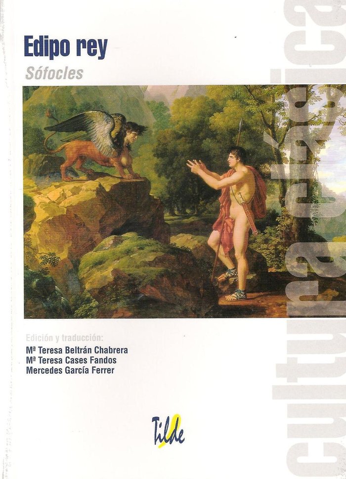 Edipo Rey, de Sófocles | portada del libro