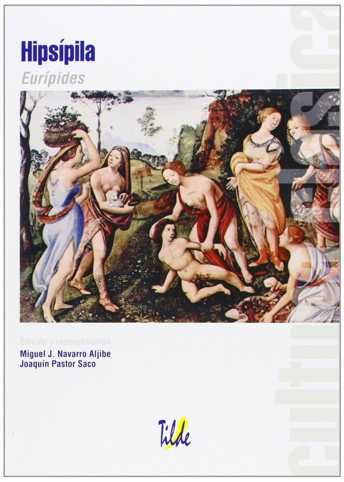 HIPSíPILA, de EURíPIDES | portada del libro