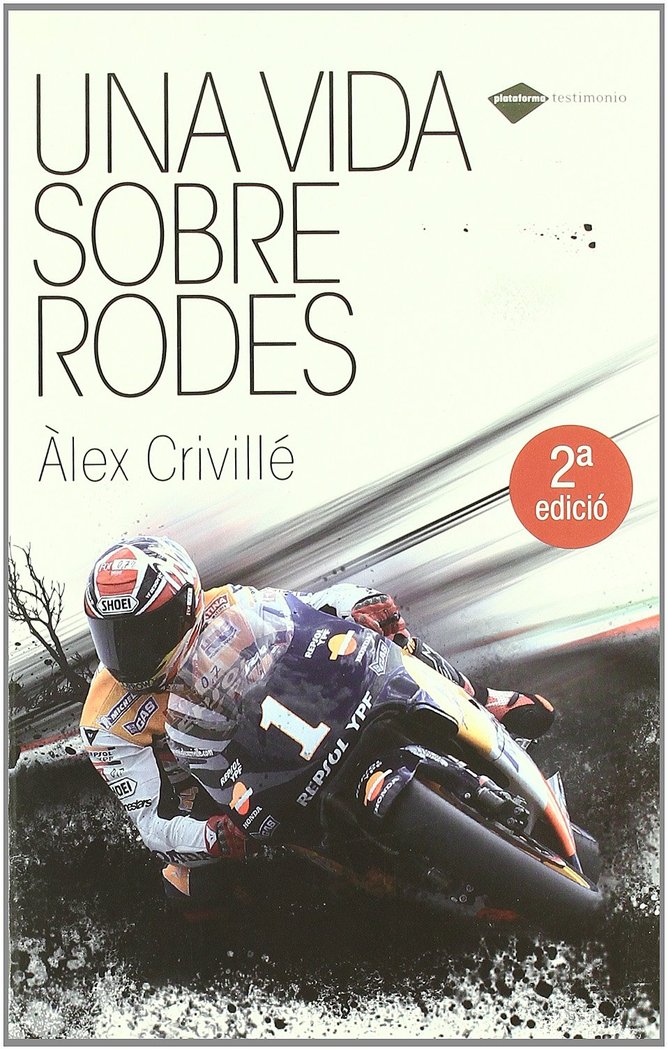 Una vida sobre rodes, de Crivillé Tapias | portada del libro