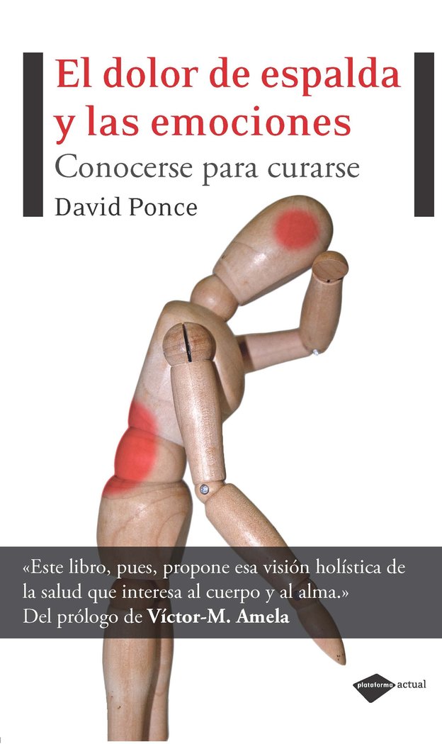 El dolor de espalda y las emociones, de Ponce Gutiérrez, David | portada del libro