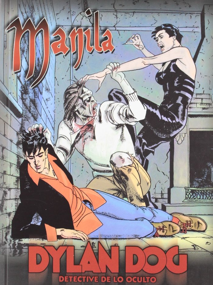 Dylan Dog, Manila, de Ruju | portada del libro