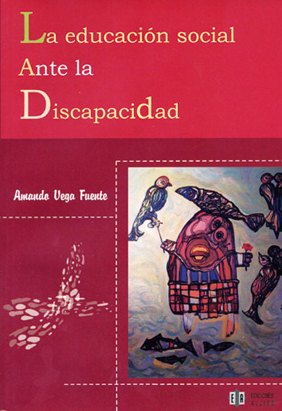 EDUCACION SOCIAL ANTE LA DISCAPACIDAD | portada del libro