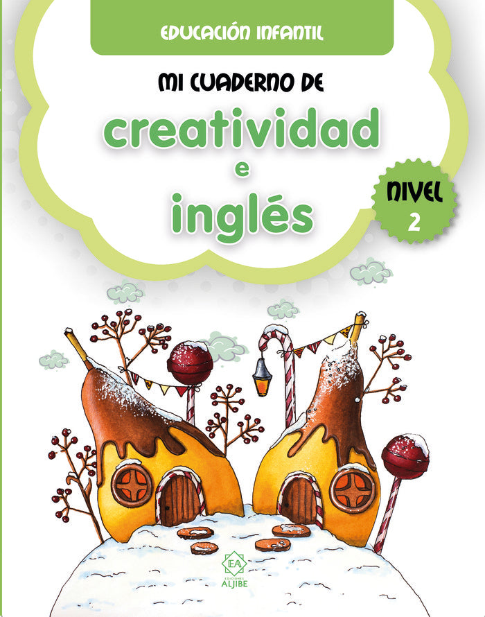 Mi cuaderno de creatividad e inglés. Nivel 2, de Varios autores | portada del libro