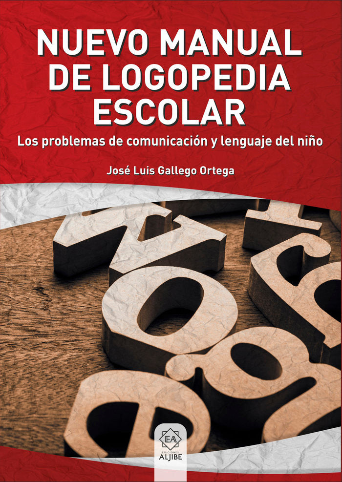 Nuevo manual de logopedia escolar, de Gallego Ortega, José Luis | portada del libro