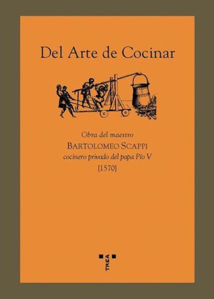 Del arte de cocinar, de Scappi | portada del libro