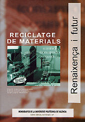 RECICLATGE DE MATERIALS, de Balart Gimeno | portada del libro