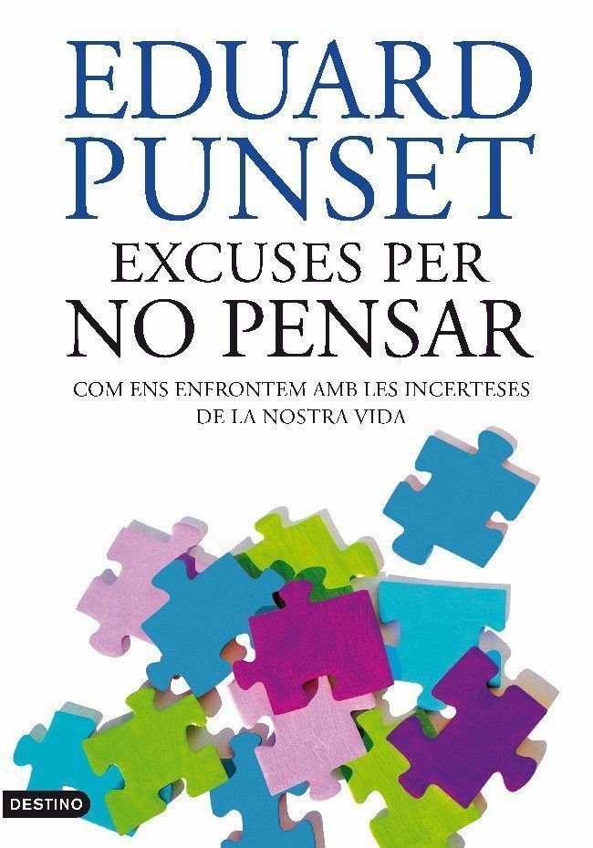 Excuses per no pensar, de Punset | portada del libro