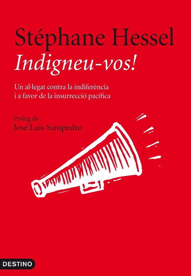Indigneu-vos!, de Hessel | portada del libro