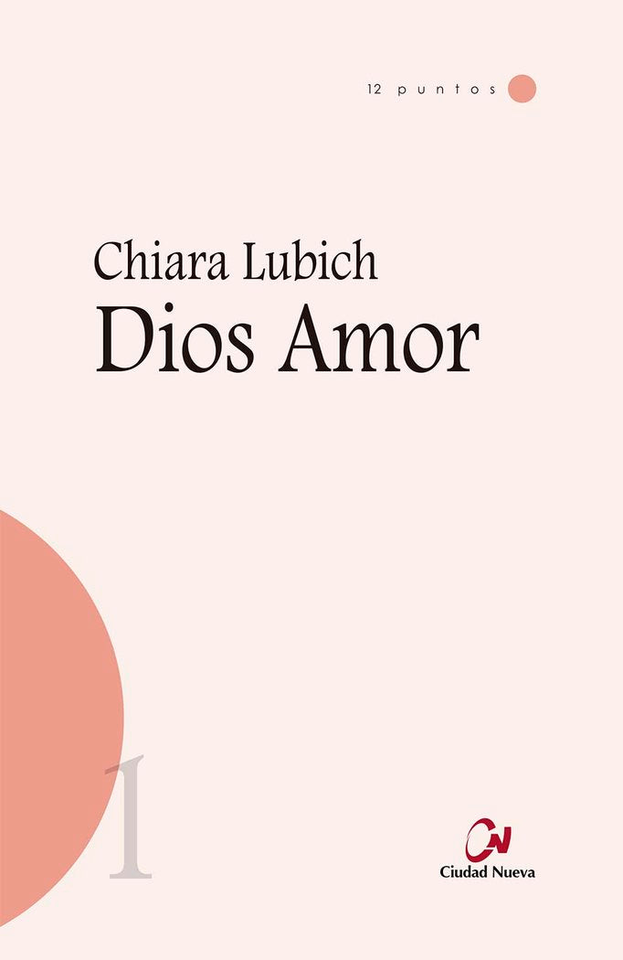 Dios Amor, de Lubich, Chiara | portada del libro