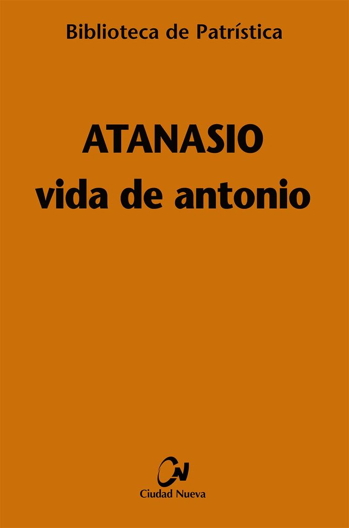 Vida de Antonio, de Atanasio de Alejandría | portada del libro
