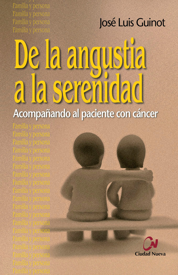 De la angustia a la serenidad, de Guinot Rodríguez, José Luis | portada del libro