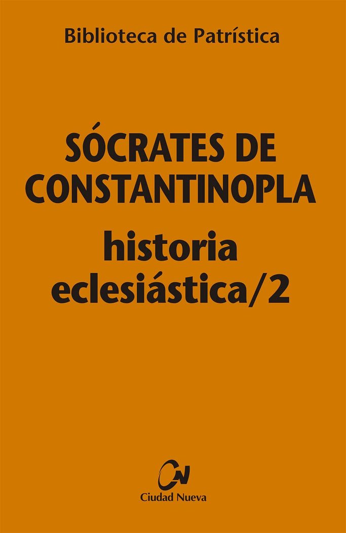Historia eclesiástica/2, de Sócrates de Constantinopla | portada del libro