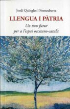 LLENGUA I PÀTRIA, de JORDI QUINGLES I FONTCUBERTA | portada del libro