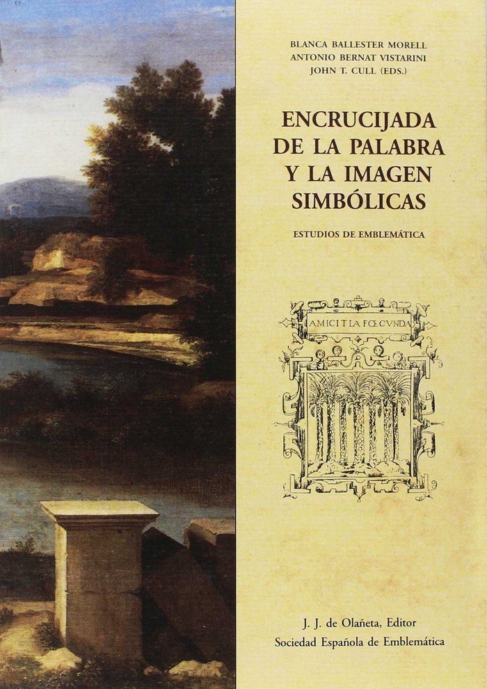 ENCRUCIJADA DE LA PALABRA Y LA IMAGEN SIMBÓLICAS, de BALLESTER MORELL | portada del libro