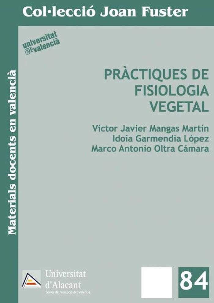 Pràctiques de fisiologia vegetal, de Mangas Martín | portada del libro