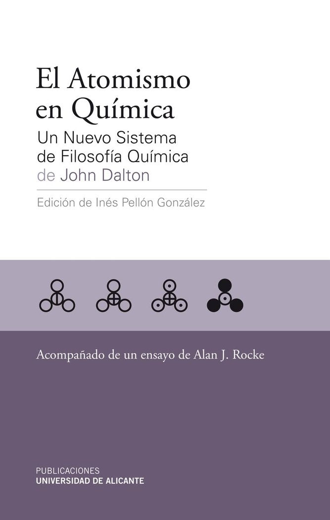 El atomismo en Química, de Dalton | portada del libro
