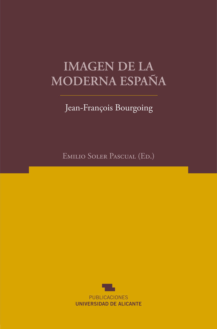 Imagen de la moderna España, de Bourgoing | portada del libro