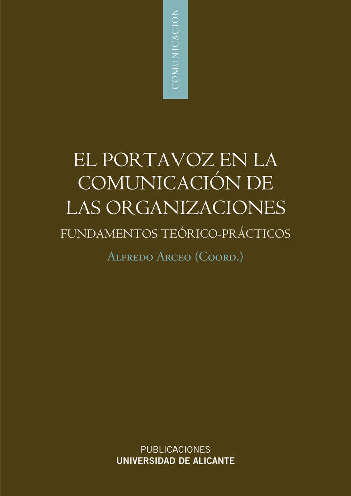 El portavoz en la comunicación de las organizaciones, de Varios autores | portada del libro