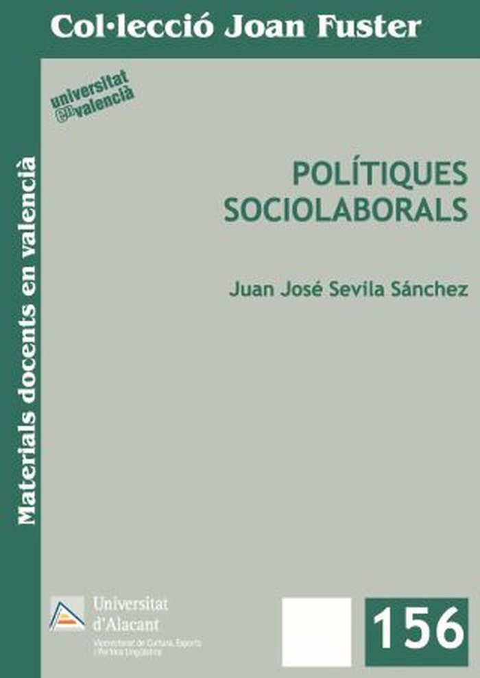 Polítiques sociolaborals, de Sevila Sánchez, Juan José | portada del libro