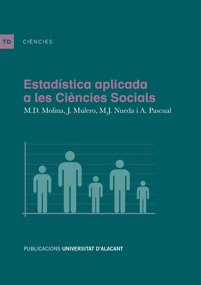 Estadística aplicada a les Ciències Socials, de Molina Vila, María Dolores | portada del libro