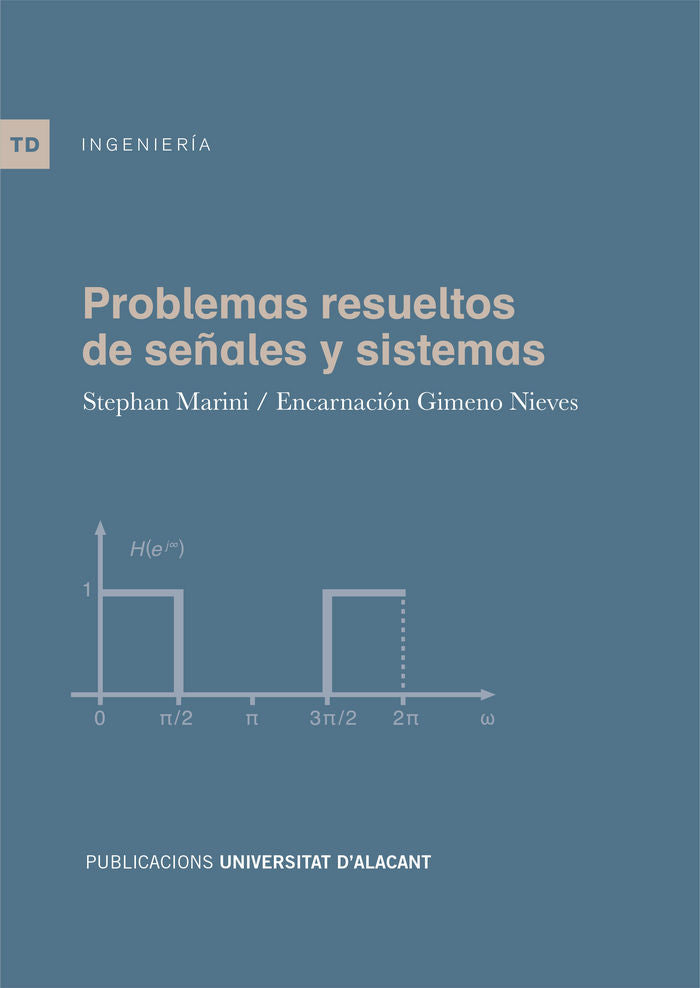 Problemas resueltos de señales y sistemas, de Gimeno Nieves, Encarnación | portada del libro