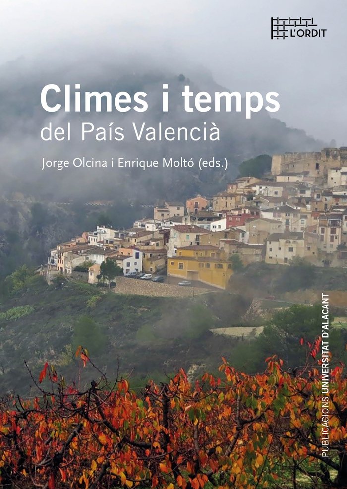 Climes i temps del País Valencià, de Olcina Cantos, Jorge | portada del libro