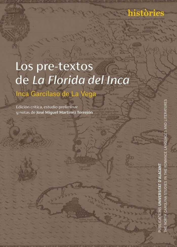 Los pre-textos de La Florida del Inca | portada del libro