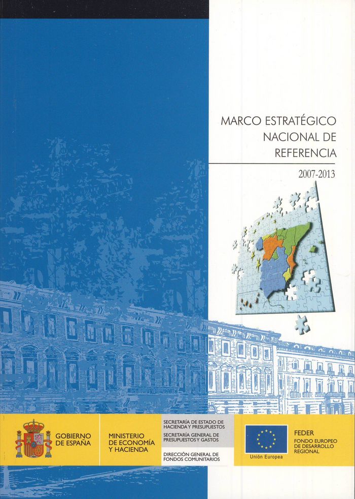 Marco estratégico nacional de referencia. 2007-2013 | portada del libro