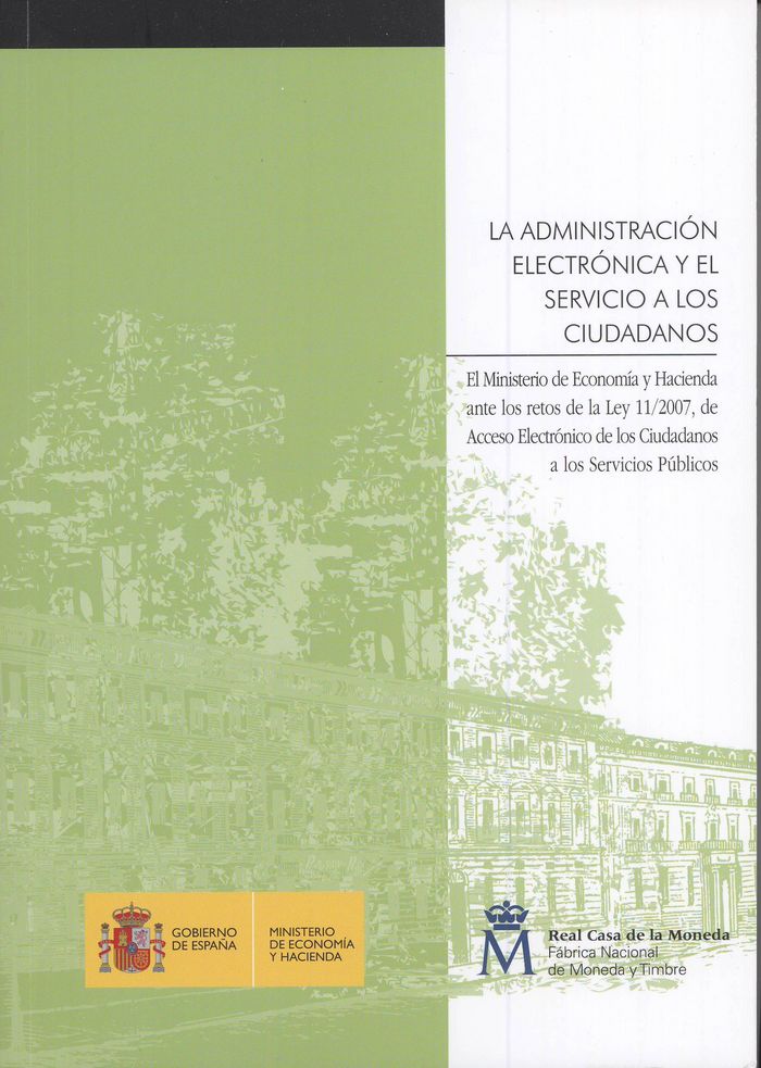 Administración electrónica y el servicio a los ciudadanos, la, de Varios autores | portada del libro