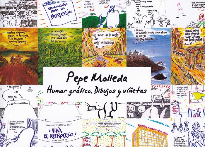 HUMOR GRAFICO DIBUJO Y VIÑETAS, de MORELLA | portada del libro