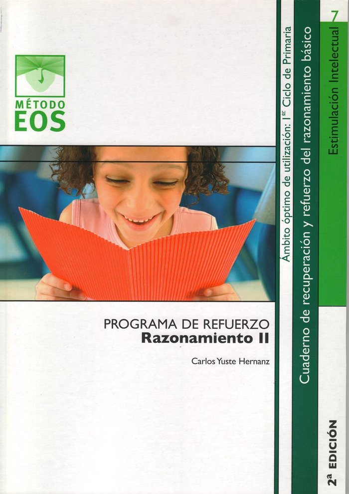 Razonamiento II, de Yuste, Carlos | portada del libro