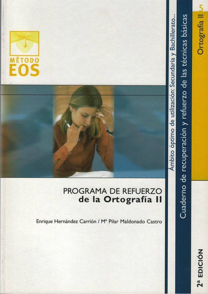 Ortografía II, de Hernández, E. | portada del libro