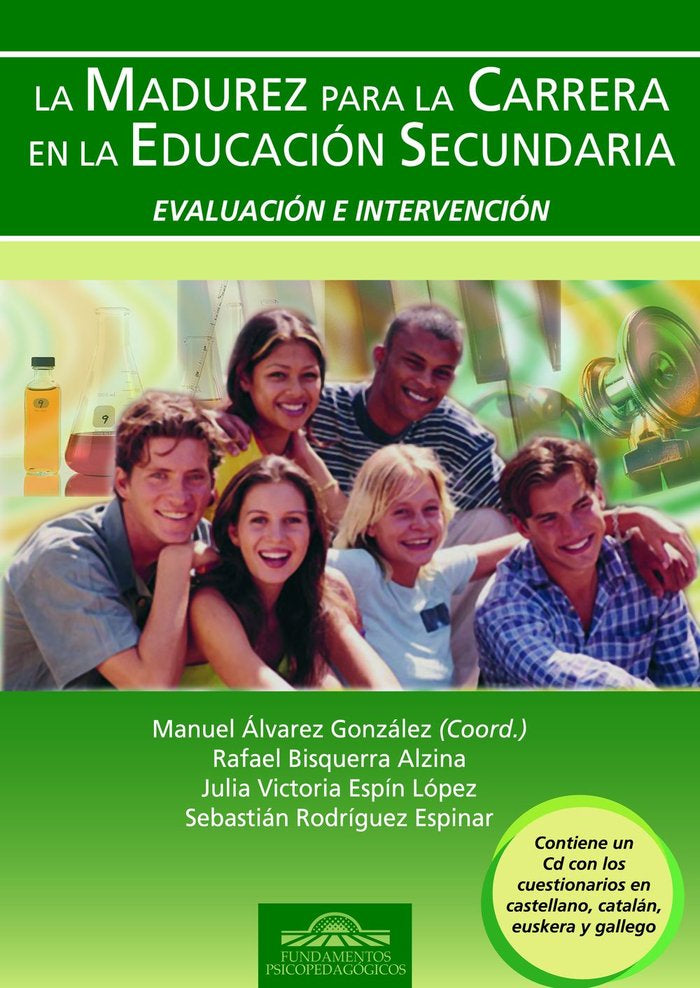 La Madurez para la Carrera en la Educación Secundaria, de Bisquerra Alzina, Rafael | portada del libro