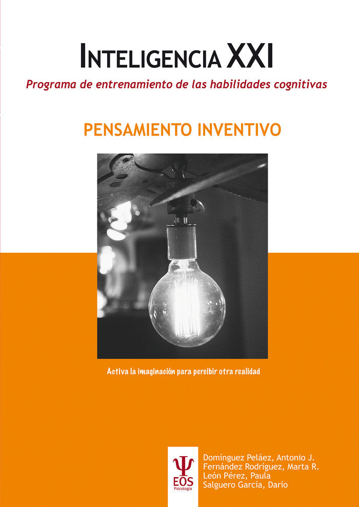 Programa de entrenamiento de las habilidades cognitivas. PENSAMIENTO INVENTIVO, de Domínguez Rodríguez, Antonio J. | portada