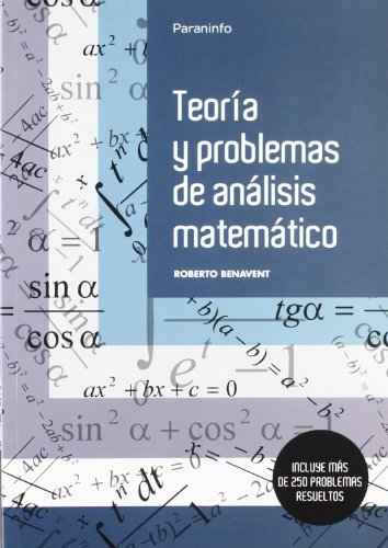 Teoría y problemas de análisis matemático, de BENAVENT DE LA CAMARA , ROBERTO | portada del libro