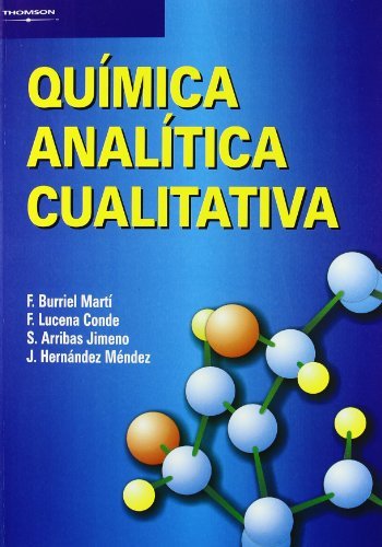 Química analítica cualitativa, de ARRIBAS JIMENO, S. | portada del libro